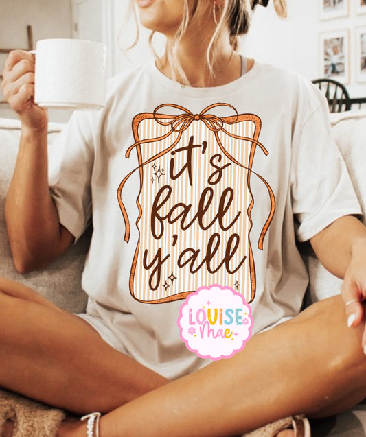 It’s fall yall