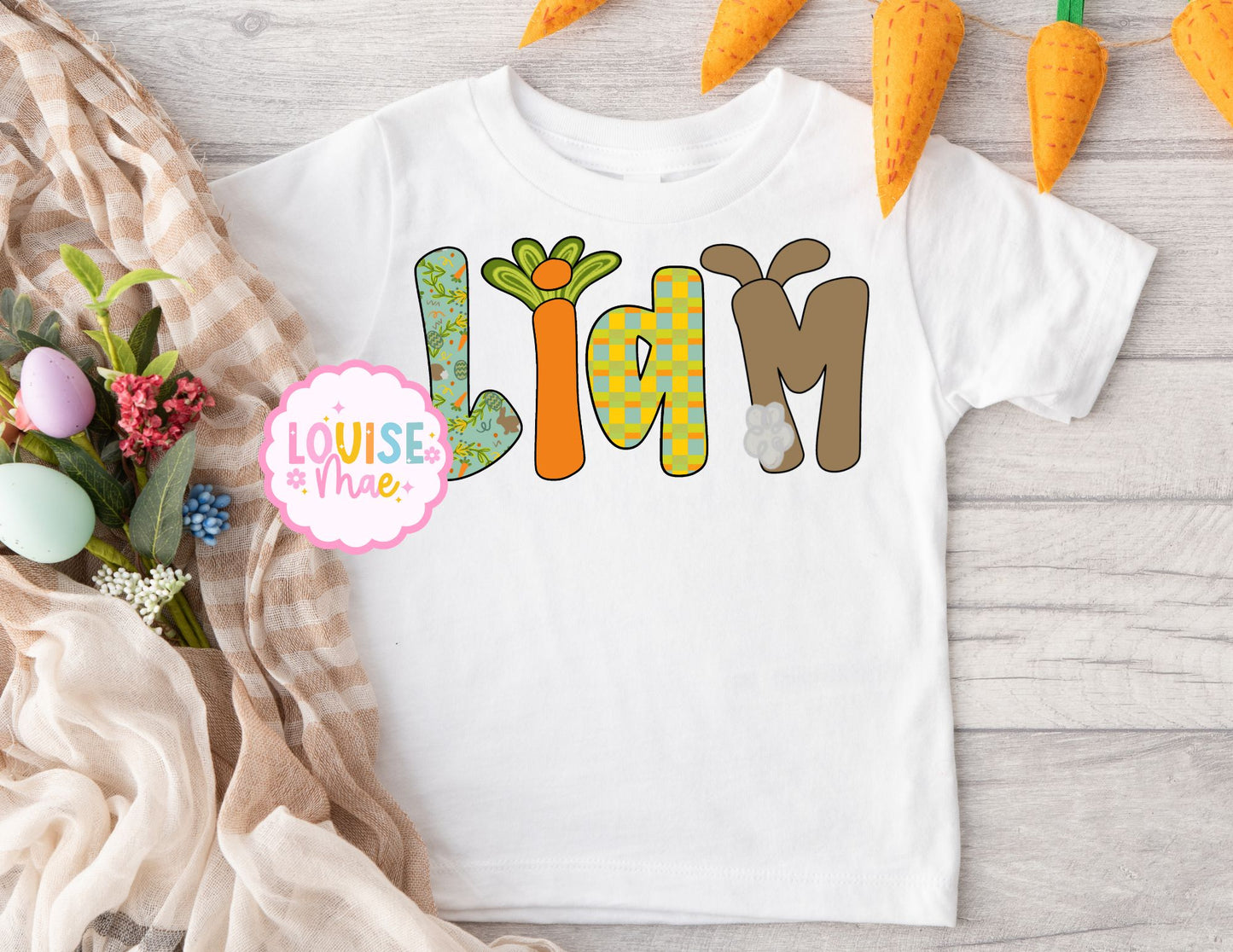 Easter Name Tee - Boy