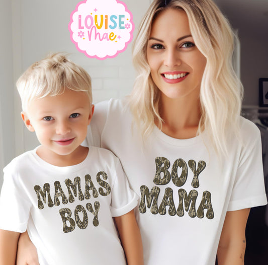 Camo Boy Mama & Mama’s Boy pre-order