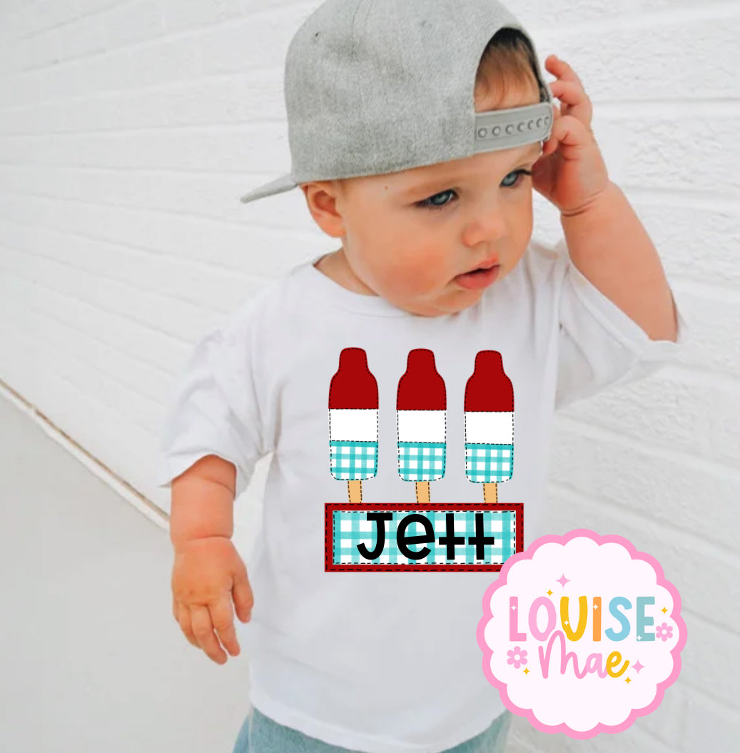 Boys Bomb Pop Tee
