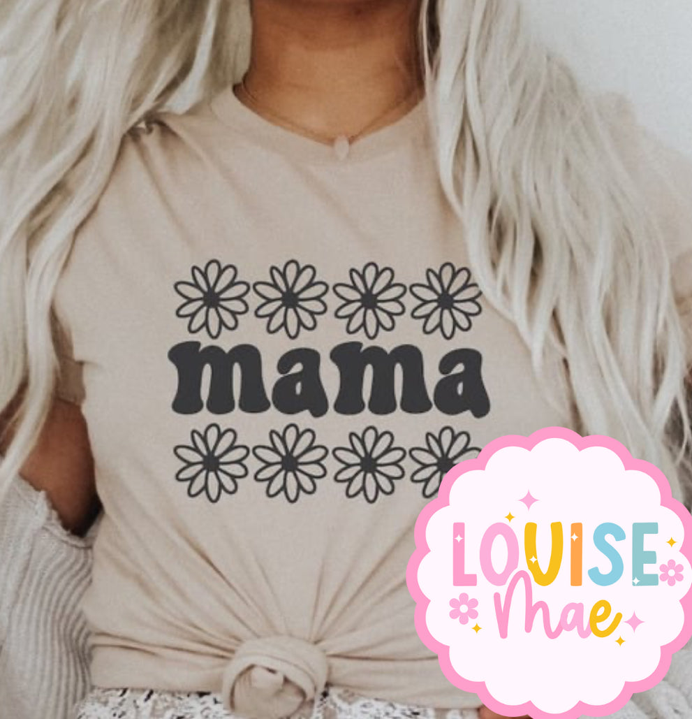 Floral Mama Tee pre-order