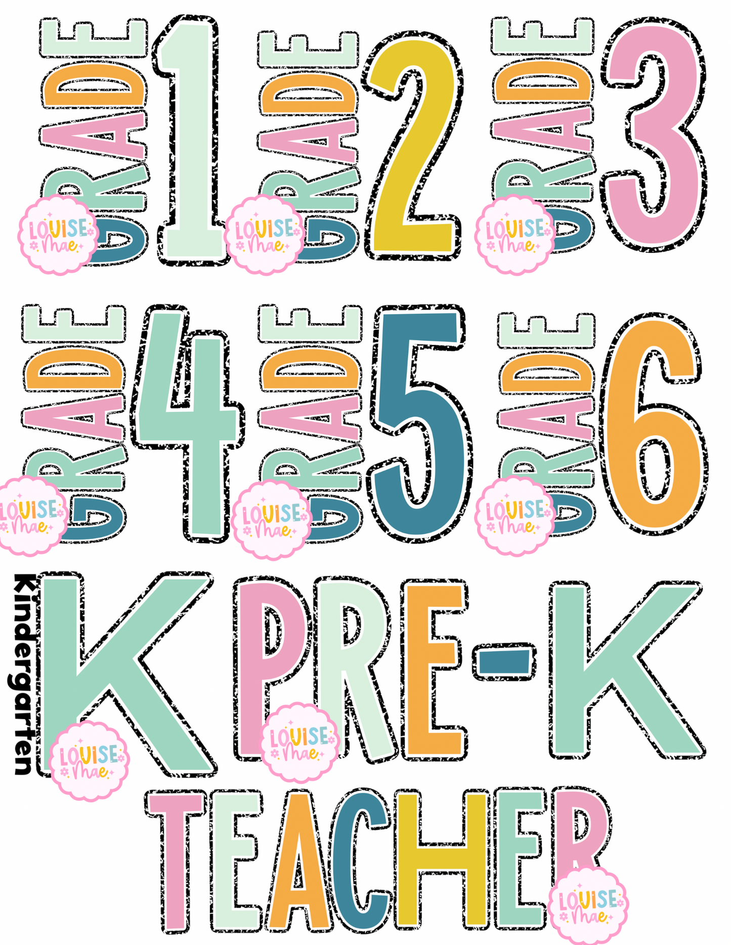 Notebook Letter Grades Tee - PRE-ORDER