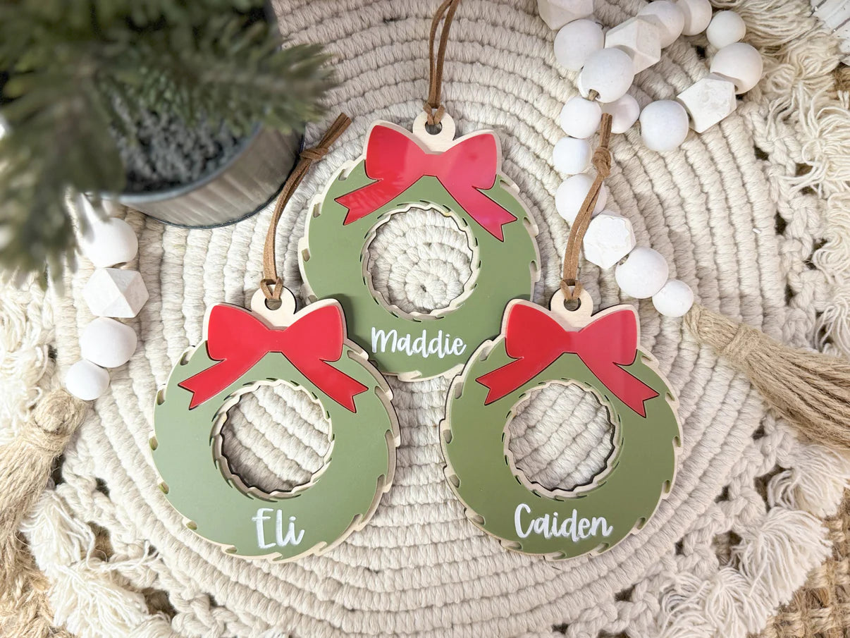 Wreath ornament