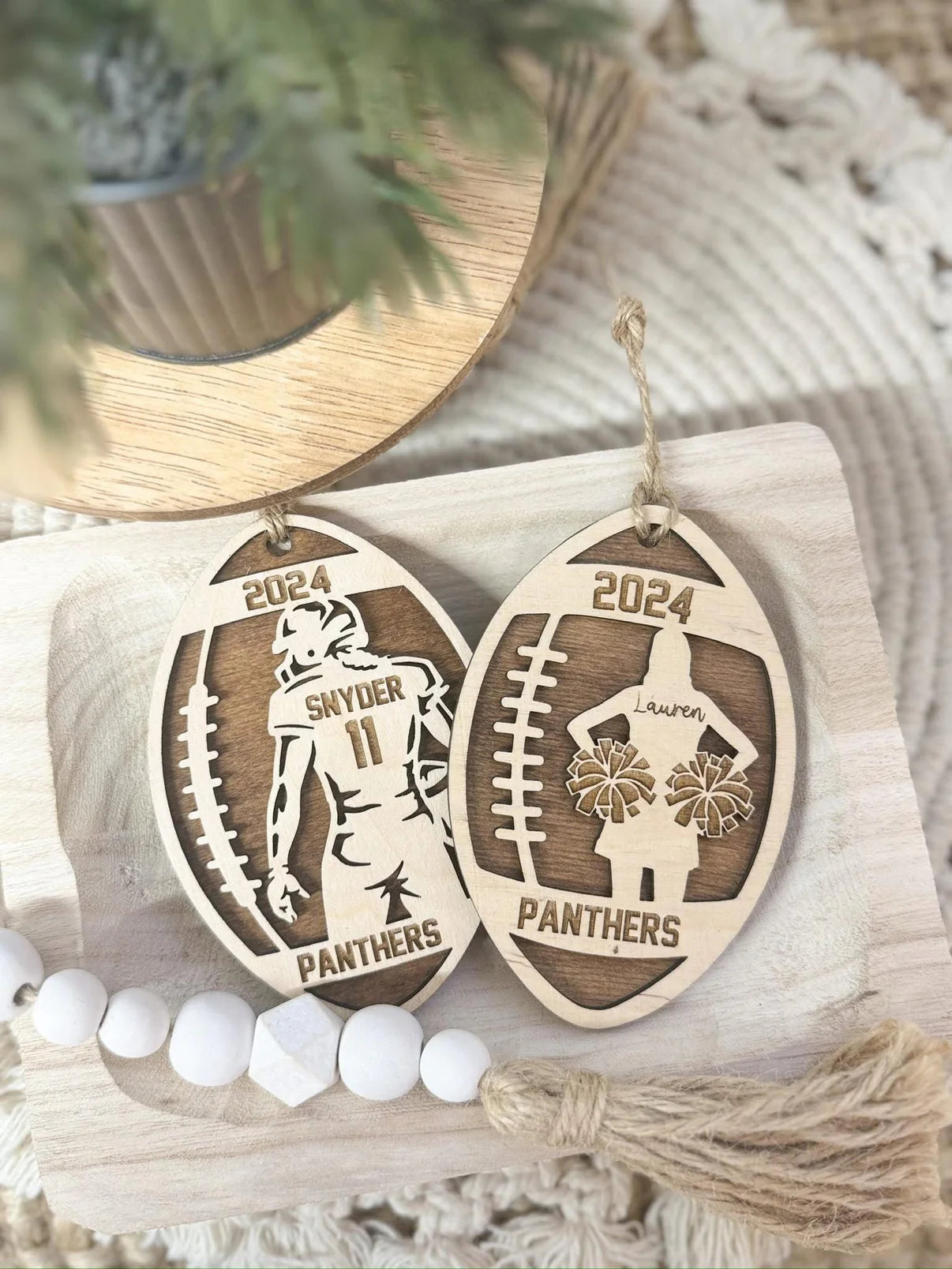 Football/Cheer Ornament