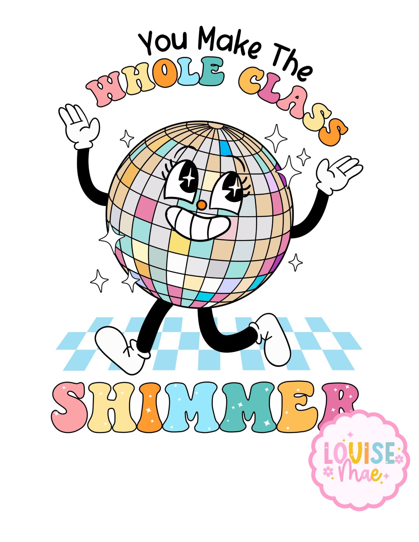 Make the Whole Class ShimmerTee - PRE-ORDER