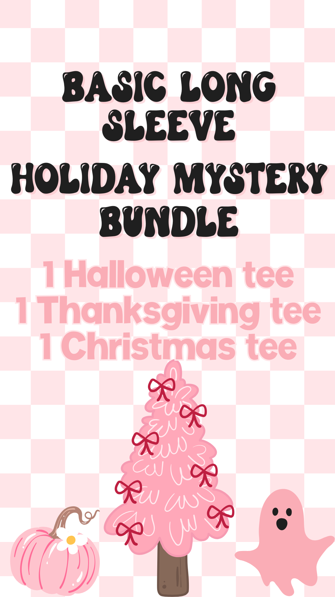 Long Sleeve Holiday Mystery Tee Bundle