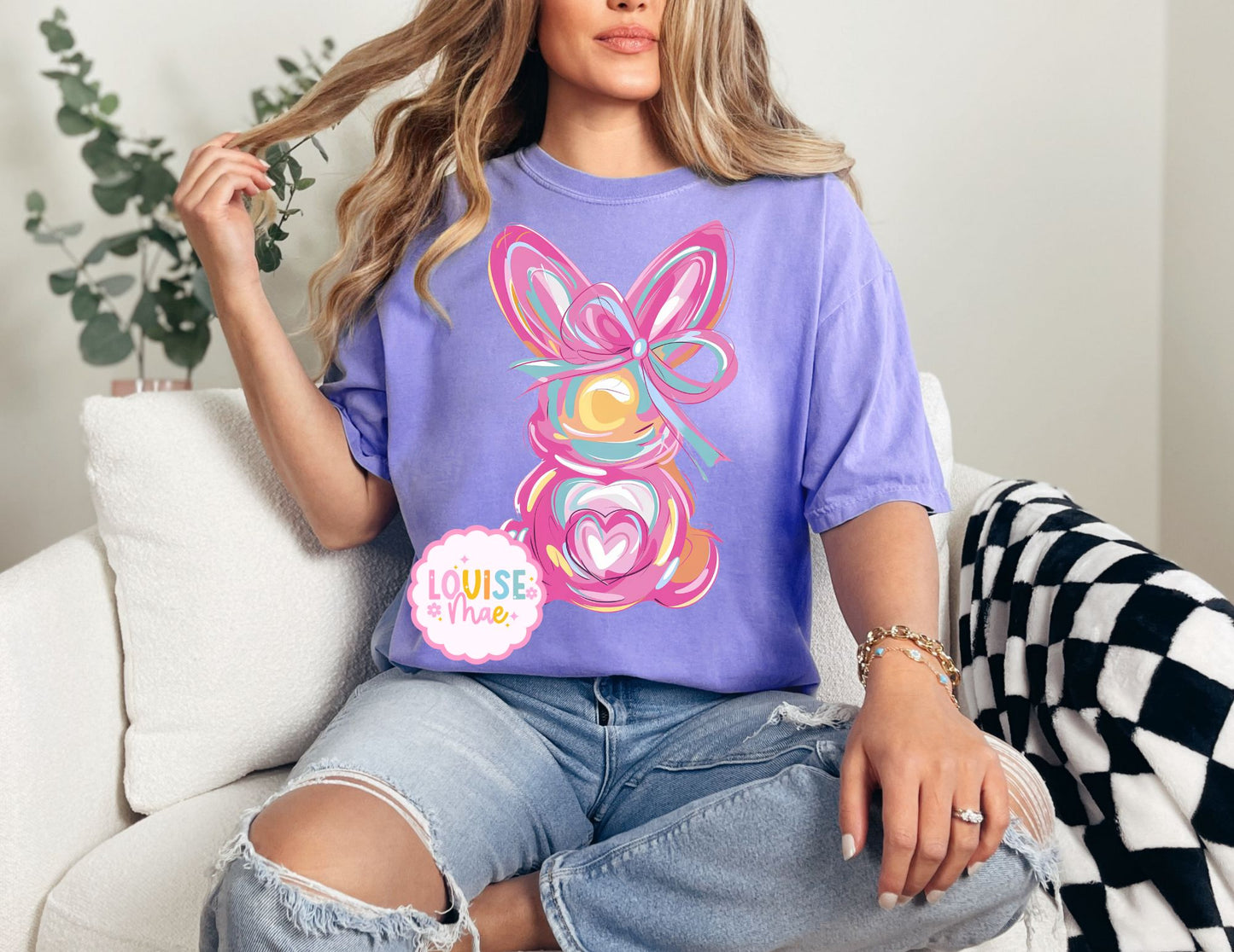 Colorful Bunny