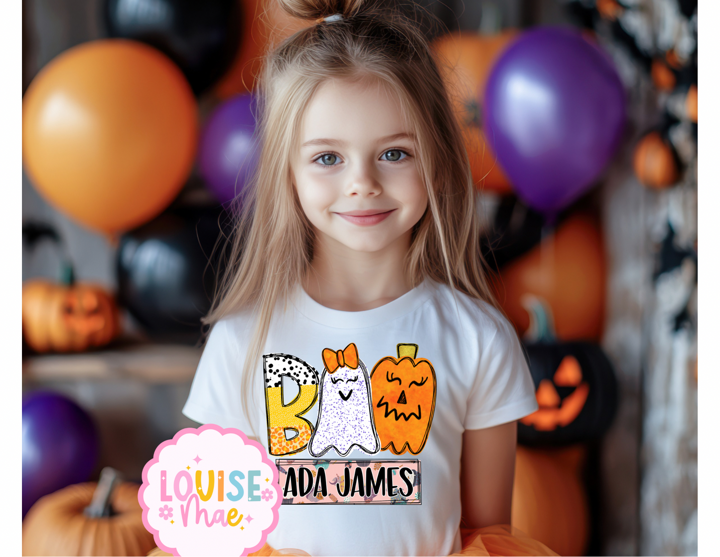 BOO girl personalized