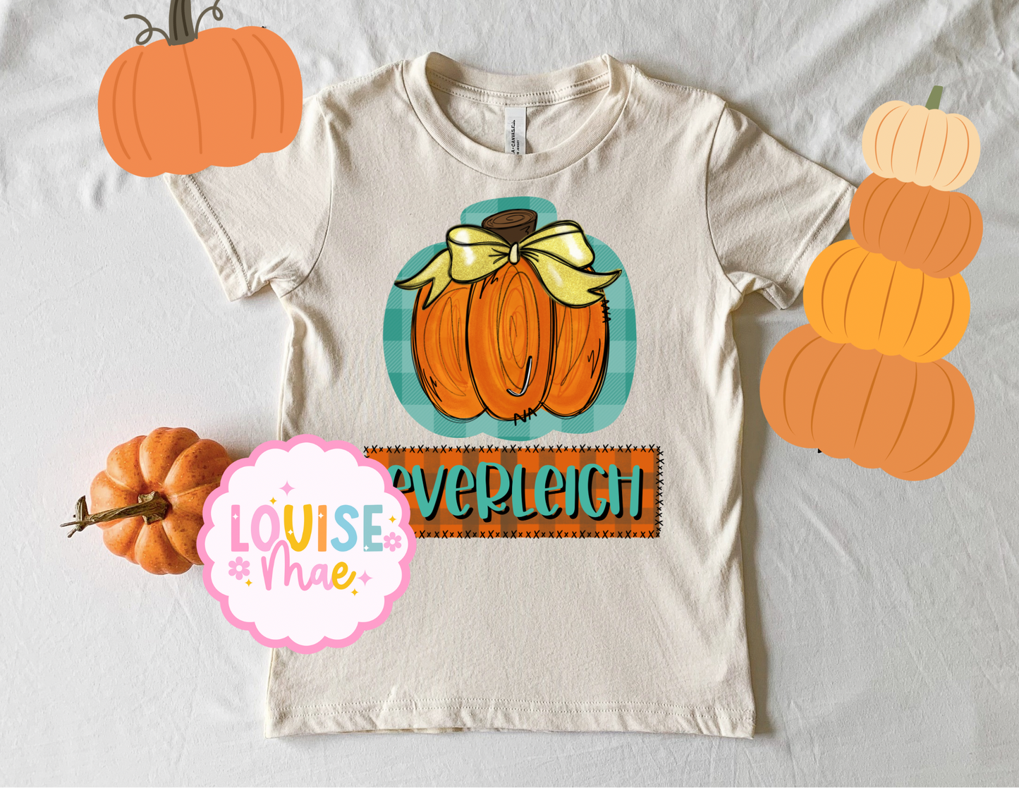 Fall girl personalized