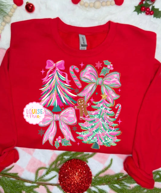 Pink & Green Christmas