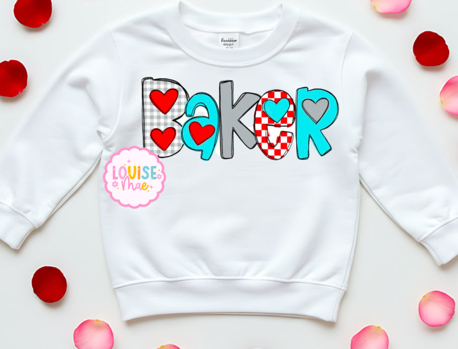 Heart Name Tee - BOY