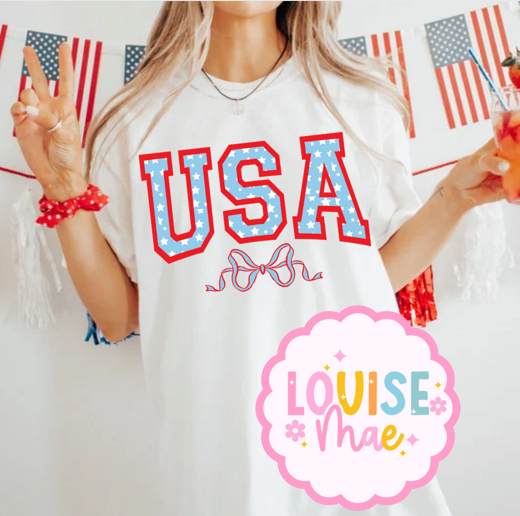 Bow USA Tee