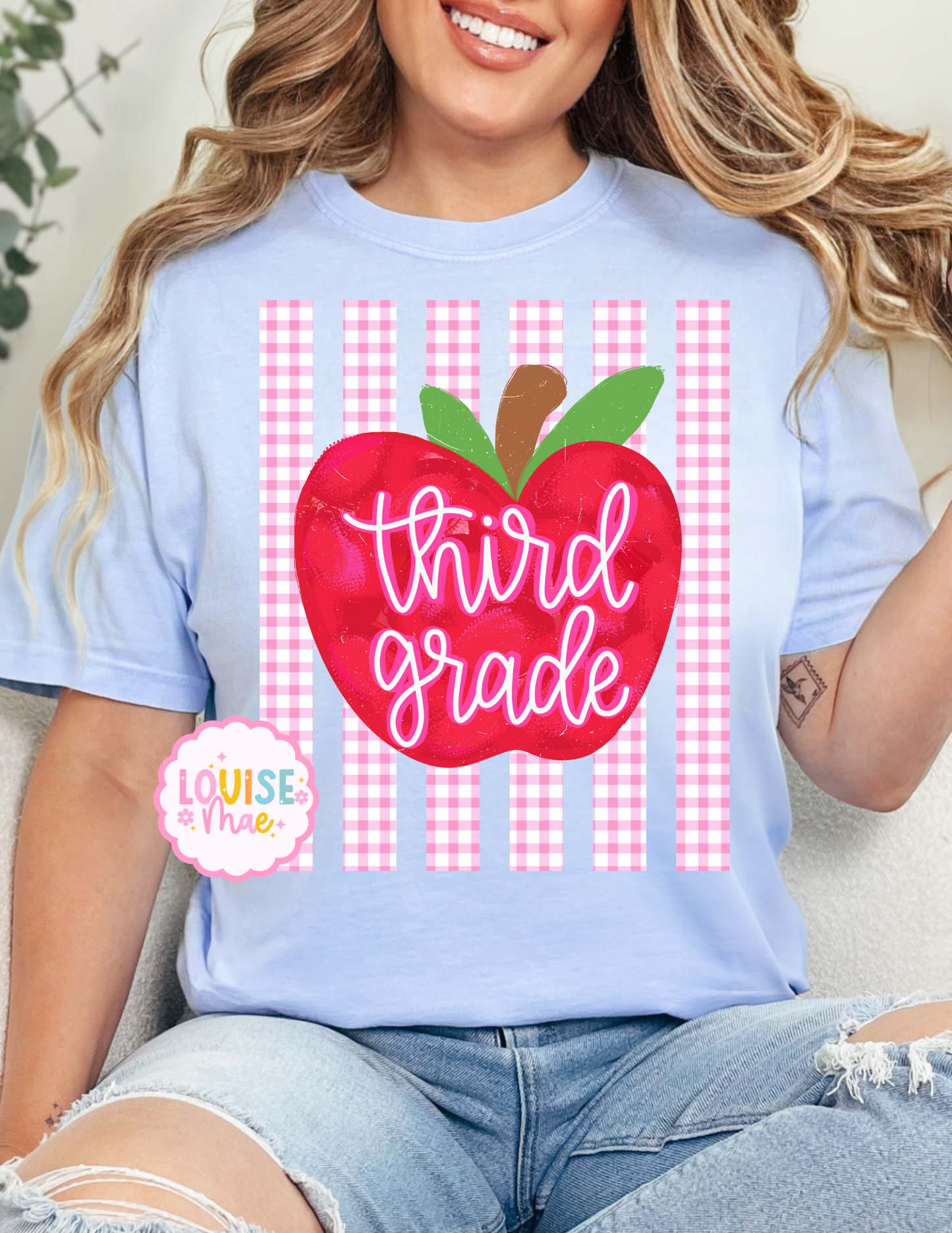 Pink Gingham Grade level