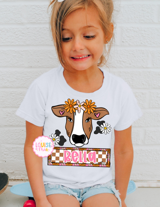 Cow Name Tee