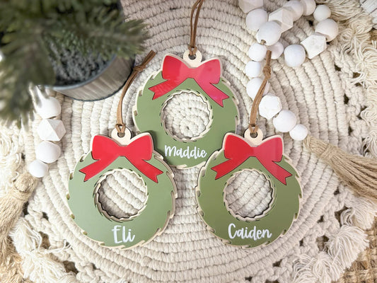 Wreath ornament