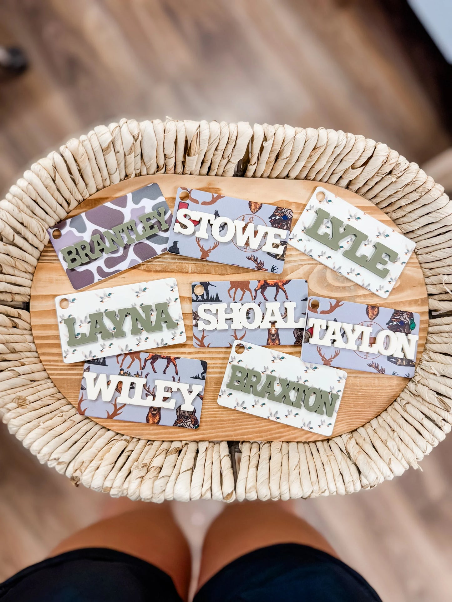 Hunting Bag Tags