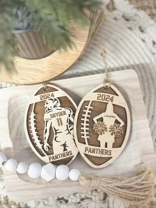 Football/Cheer Ornament
