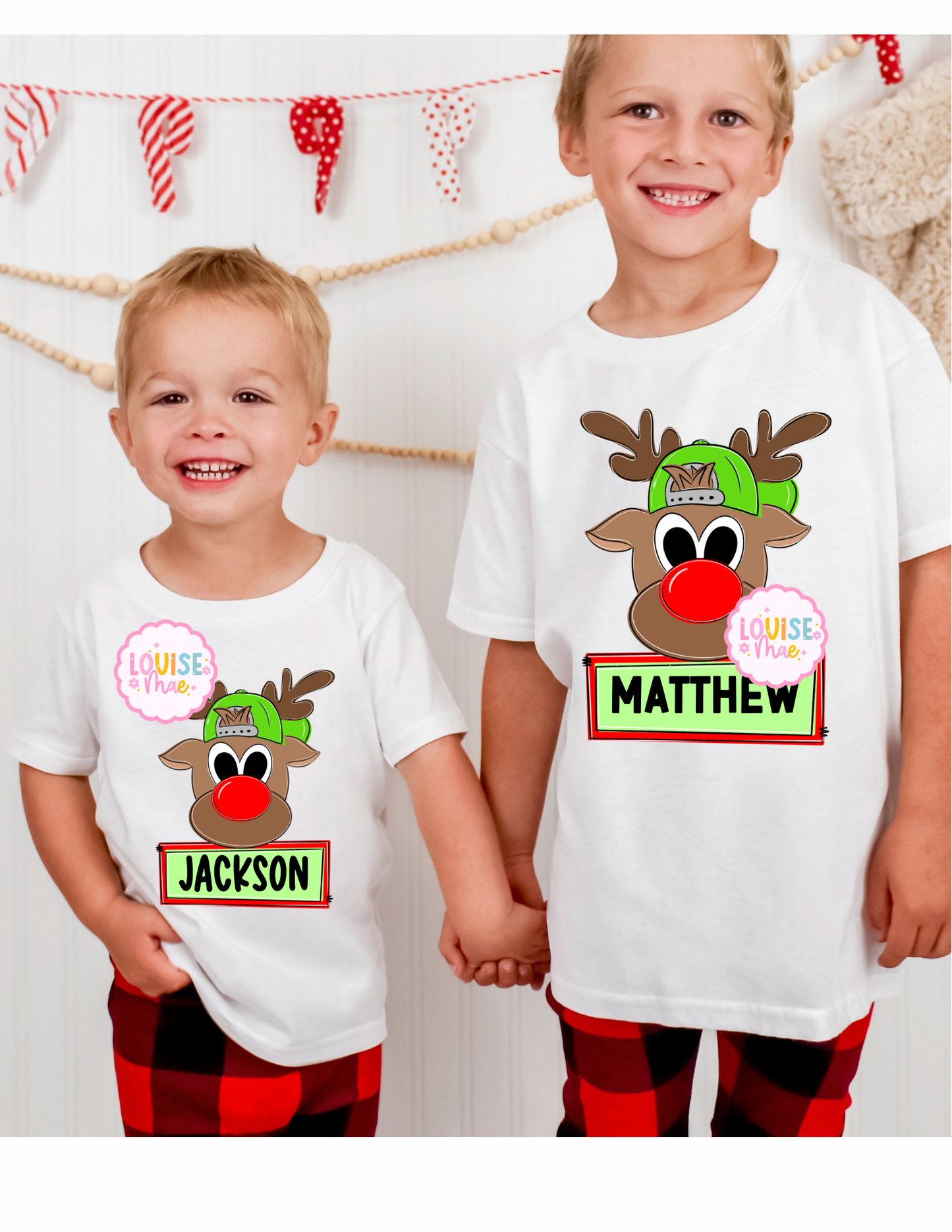 Cool Reindeer Name Tee