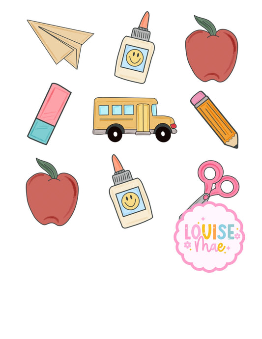 School Collage Tee - PRE-ORDER
