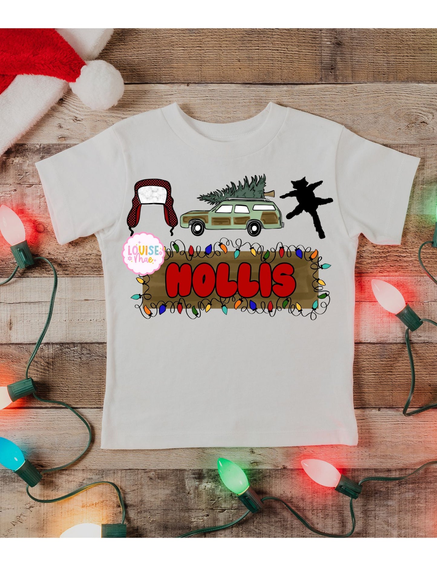 Christmas Vacation Name Tee